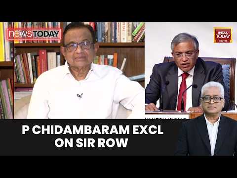 P. Chidambaram Exclusive On SIR Row | 'CEC Should Step Down' | Gyanesh Kumar | Rajdeep Sardesai