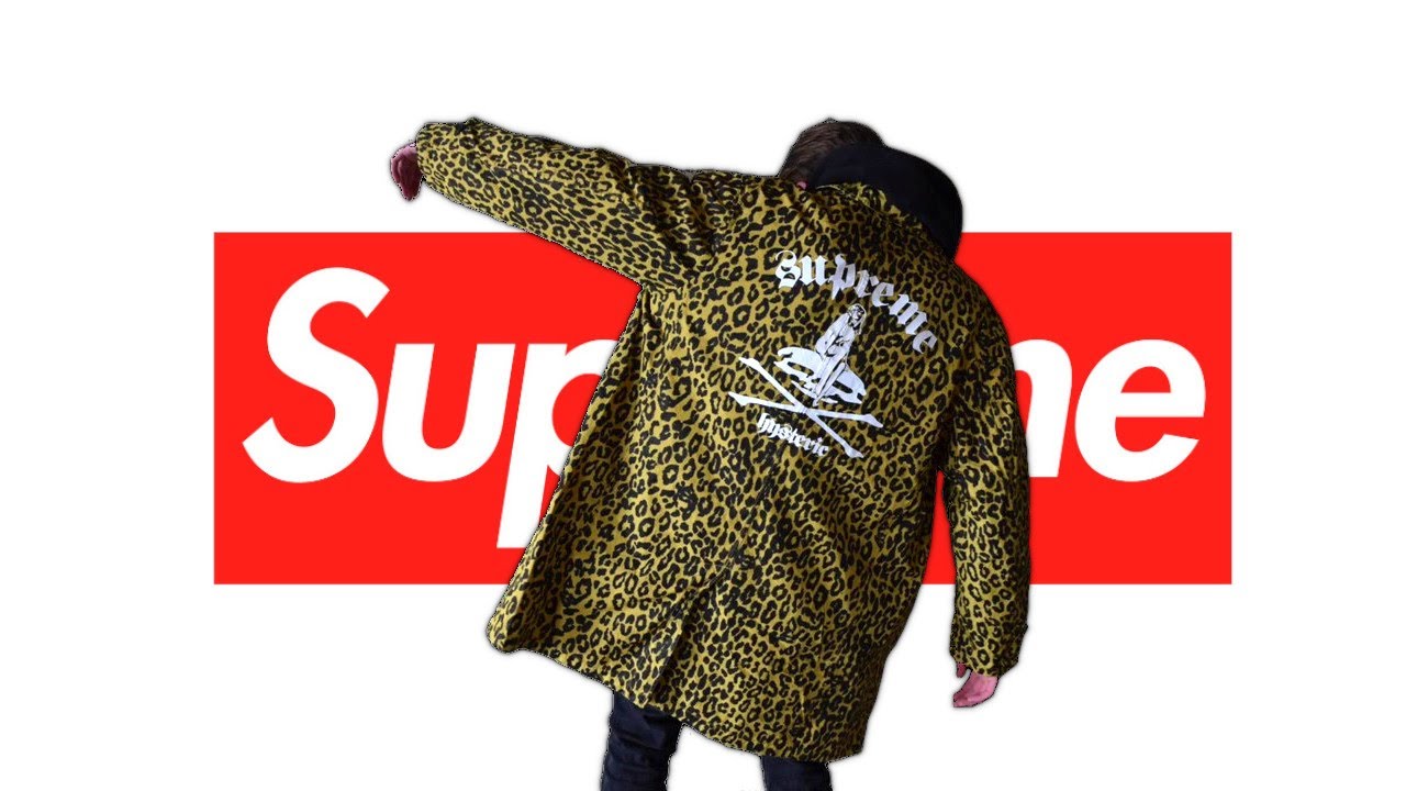 Supreme Hysteric Glamour Leopard Trench Coat Unboxing