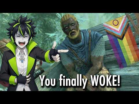 Skyrim But It's A Modern Game | Vtuber Reaction