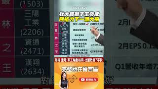 杜大師獅子王發威 阿格力下一個大樹 @EBCmoneyshow #shorts
