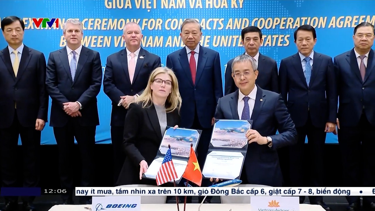 Thời sự 19/2: Tổng Bí thư Tô Lâm chứng kiến lễ ký và trao các thỏa thuận hợp tác Việt Nam - Hoa Kỳ
