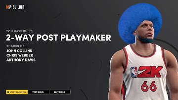 HOW to MAKE the BEST 2 WAY POST PLAYMAKER on NBA 2K21 NEXT GEN!