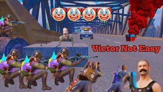 Victor Team Bridge Camping😱😱Full Funny WFT MOMENTS PUBG MOBILE