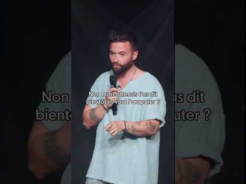 #ninoarial ELLE VA SE FAIRE AMPUTER🤣🤣 #humoristefrancais #humour #standup #fourire #sketch #blague