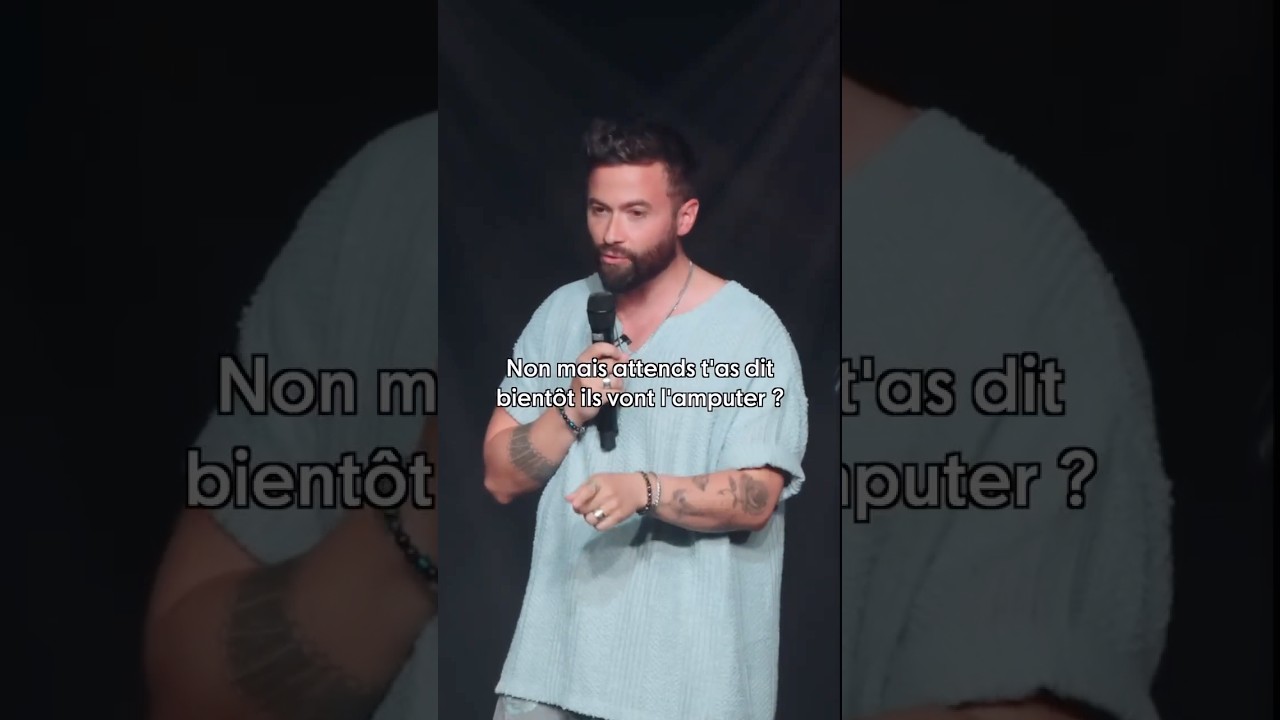 #ninoarial ELLE VA SE FAIRE AMPUTER🤣🤣 #humoristefrancais #humour #standup #fourire #sketch #blague