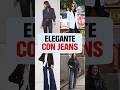Luce ELEGANTE con JEANS #shorts #jeans #consejosdemoda