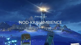 Famous Flins Lighthouse Final Night Cemetery Background Music Ambient Sound (30Min) Genshin Impact Ambience Wealth