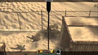 cod mw2 360 throwing knife kill!