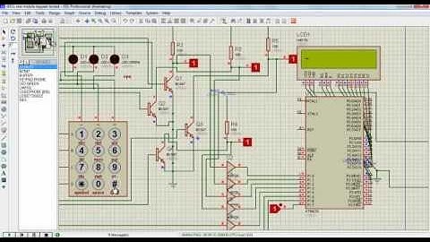Alpha-numeric Keypad Interface with 8051 Microcontroller on Proteus and Keil