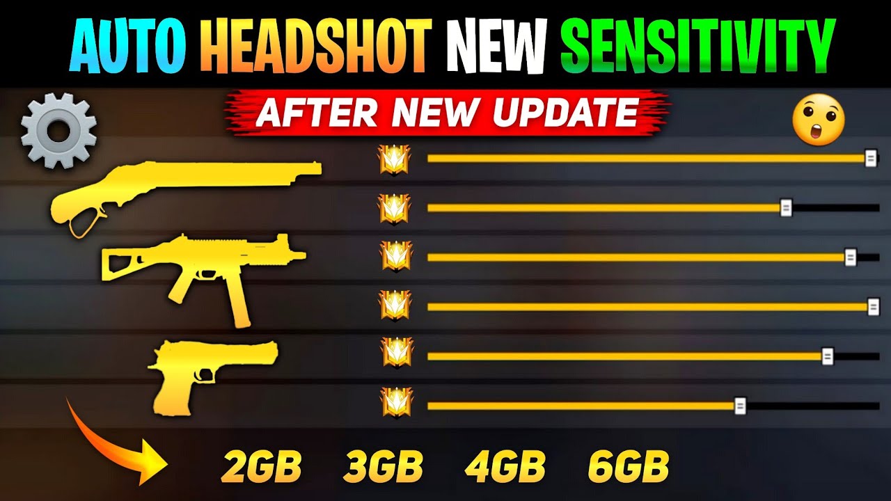 AUTO HEADSHOT SETTINGS 🔥  FREE FIRE MAX HEADSHOT SETTING