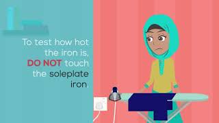 Celebrity Safety at Home: When using an electric iron Net Worth
