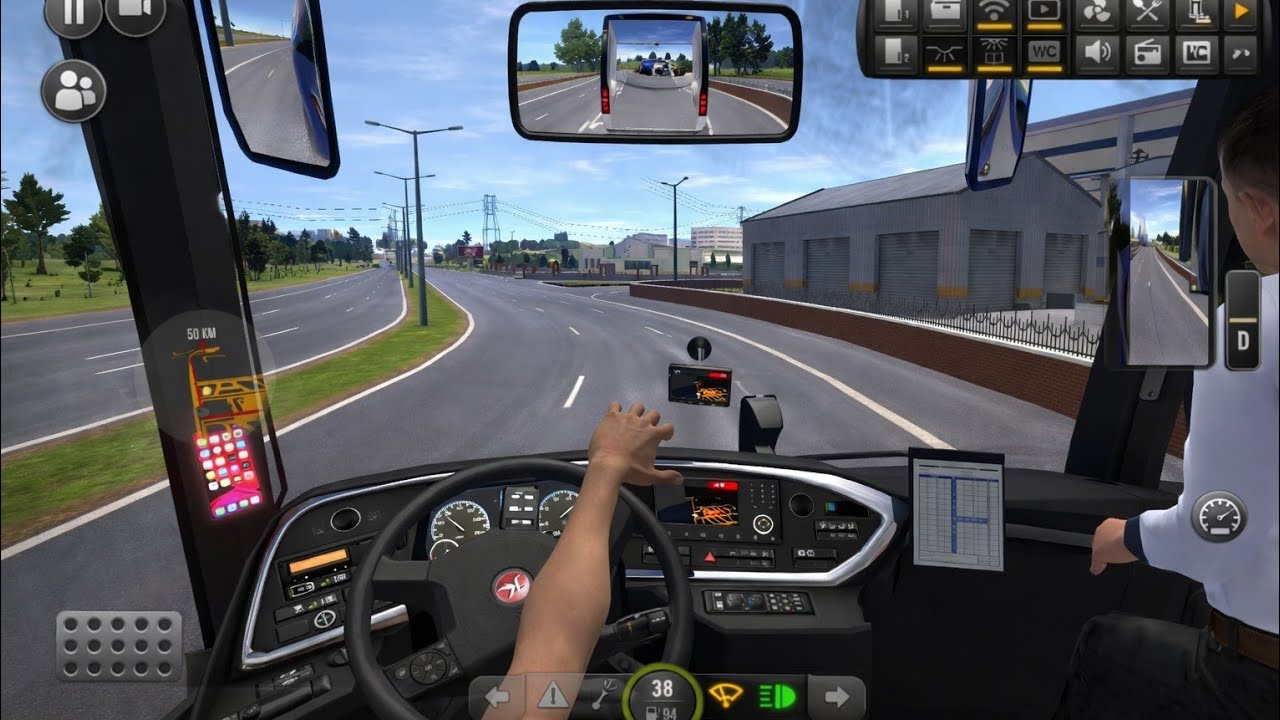 Realistic BUS Driving Through roads of Bus Simulator Ultimate Gameplay | 4k Ultra Graphics 