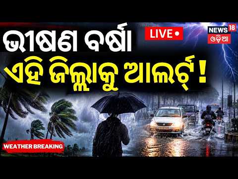 Weather News Live: ୧୨ ଘଣ୍ଟାରେ ଅବପାତ! Odisha Rain News | Red Alert for Very Heavy Rain | Odia News