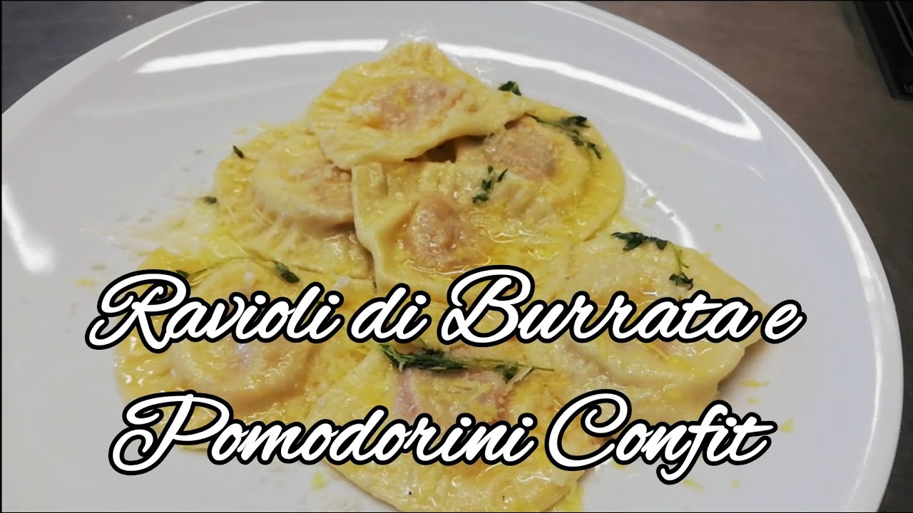 Ravioli di Burrata e Pomodori Confit ... I clienti del ristorante vanno matti. @ChefJasonznc