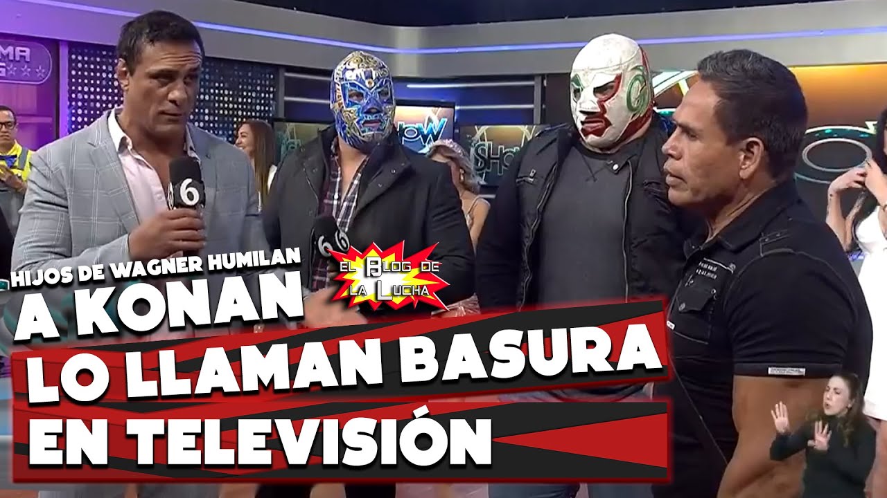 Hijos de Wagner Jr llaman BASURA a Konan Big, anuncian reto de cabelleras entre DR Wagner y Konan
