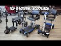 Folding mobility scooters top 3 of 2023