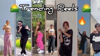 Trending reels Instagram/ famously reels/ northeast India/ talented choreographers / #dancechallenge Resimi