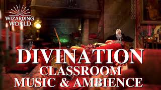 Divination Classroom Ambience - Harry Potter Inspired ASMR - Magical tea room Fireplace 1 hour