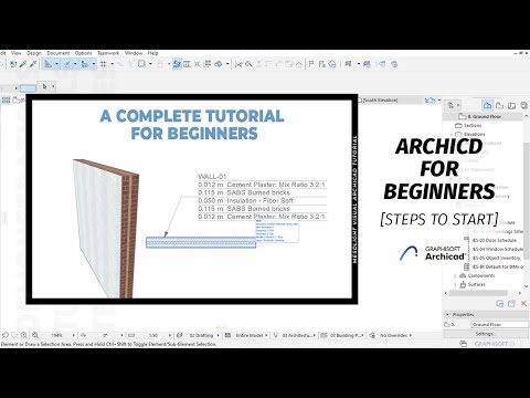 Video: ARCHICAD: Yeniden Keşfetmek. Çalışma Alanının Organizasyonu Ve ARCHICAD'de Bir Proje Dosyası şablonunun Oluşturulması