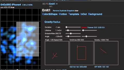 Particle2dx -  angle & speed
