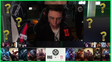 Caedrel Crazy Game 5 Draft Predictions & Reaction | RNG VS T1 | MSI FINALS