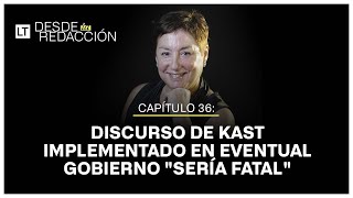 Los reparos de Beatriz Sánchez a un eventual gobierno de José Antonio Kast