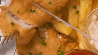 Extra Crispy Battered Fish and Chips