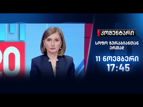 კომენტარი - 11 ნოემბერი