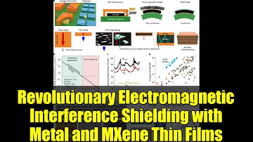 Revolutionary Electromagnetic Interference Shielding with Metal and MXene Thin Films