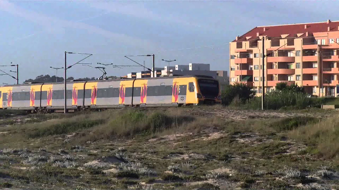 Espinho HD-CP 3400 4 car passes north of Espinho heading to P.Campanha top movies on netflix