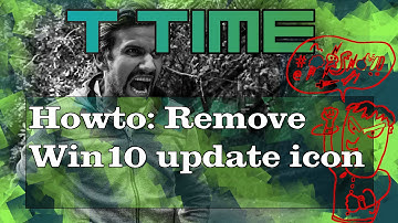 Howto: Remove the boring Win10 Update Icon (english)
