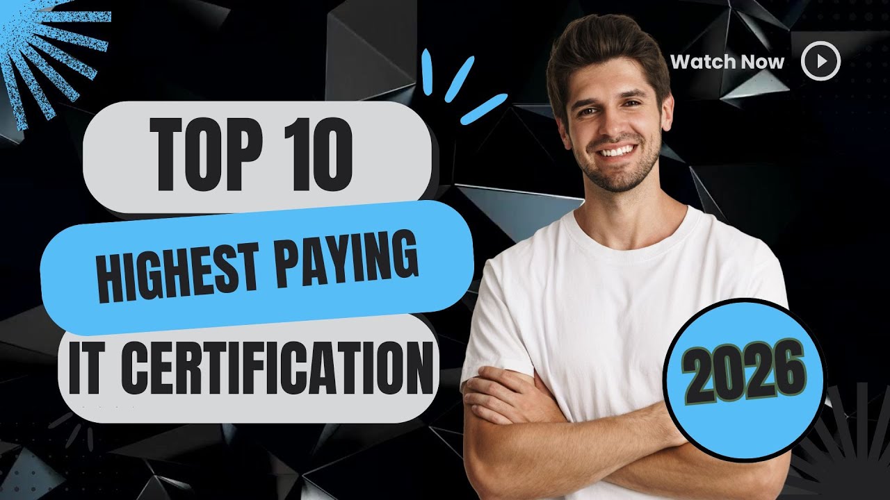 2026 Top 10 Highest Paying Certification  | Best IT Certification