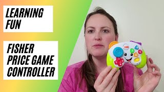 Fisher price laugh and game learning controller