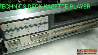 Techni̇cs Deck Kasette Player