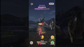 [MHN] CB Somnacanth “Axe boost” vs Almudron 10 star l Monster hunter now 