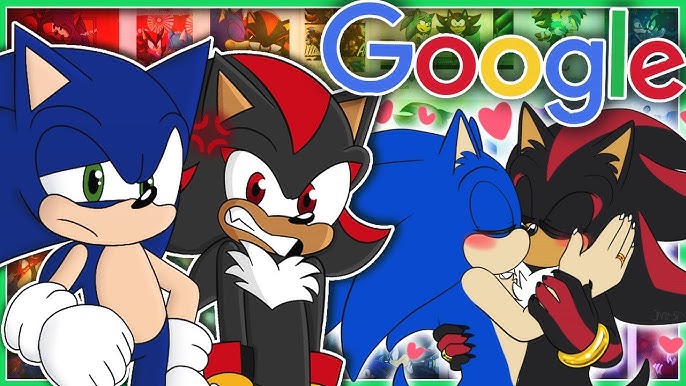 SSSJarka on X: Sonic and shadow are kissing! Omg sonadow is real 😱   / X