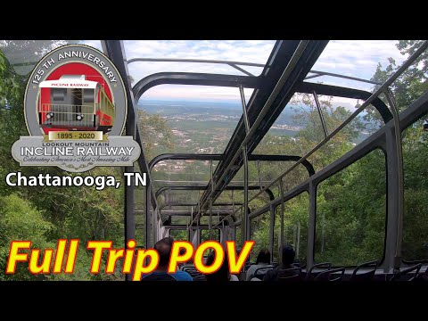 Lookout Mountain Incline Railway | Full Trip Ascent Backrow POV | May 2021   (Non-Copyright)