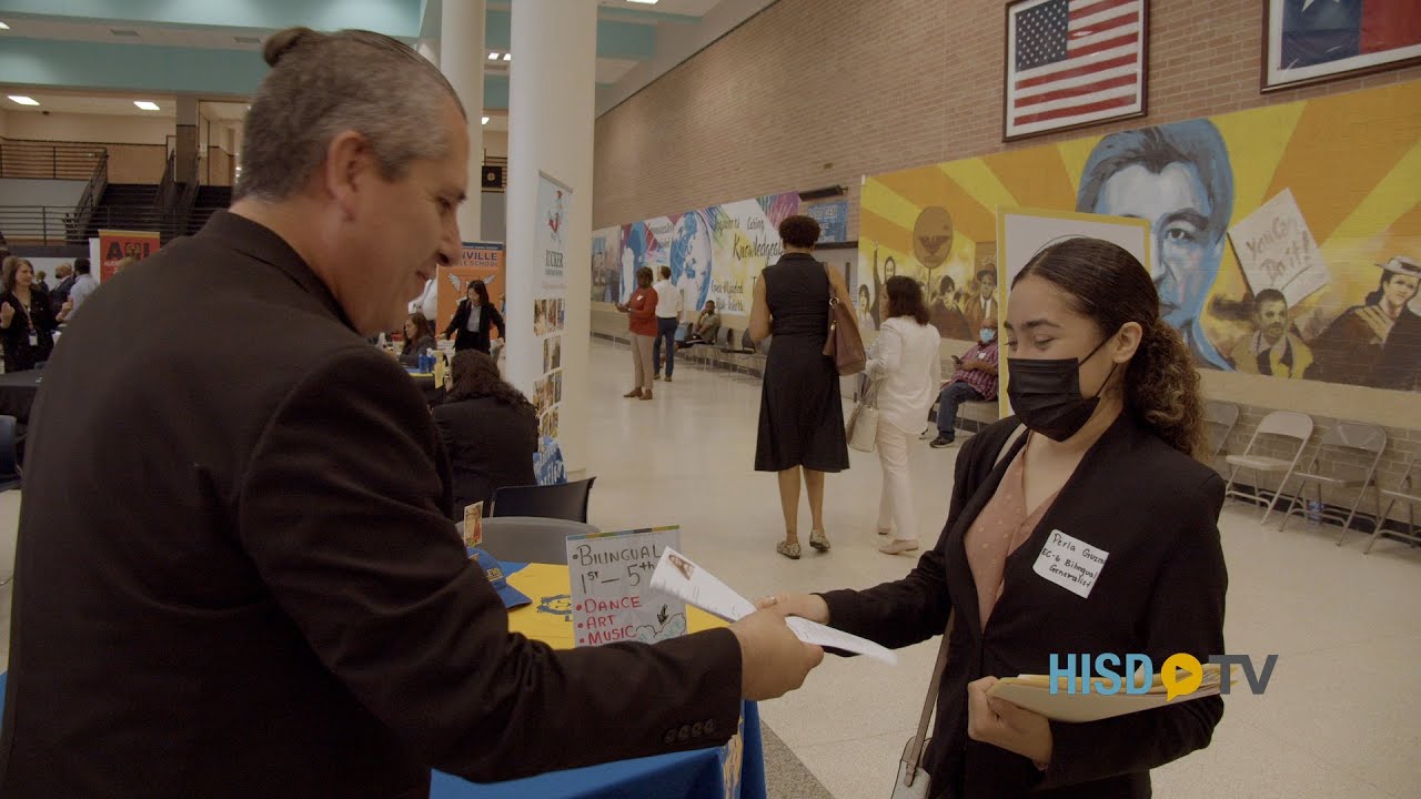 HISD Teacher Job Fair YouTube