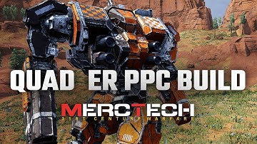 Quad ER PPC Headshot Mech - Mechwarrior 5: Mercenaries MercTech Episode 42