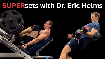 Drop sets Rest Pause Superset Agonist Antagonist Pairs Tri Giant sets & more with Dr Helms & Kassem