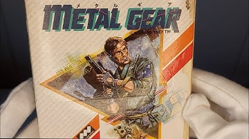 MSX | Konami | Metal Gear | #msx #msx2 #metalgear #hideokojima #retrogaming #oldgames #vintage