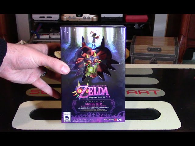 Zelda Majora's Mask 3D Limited Edition Unboxing - With Skull Kid Figurine |  Nintendo Collecting - YouTube