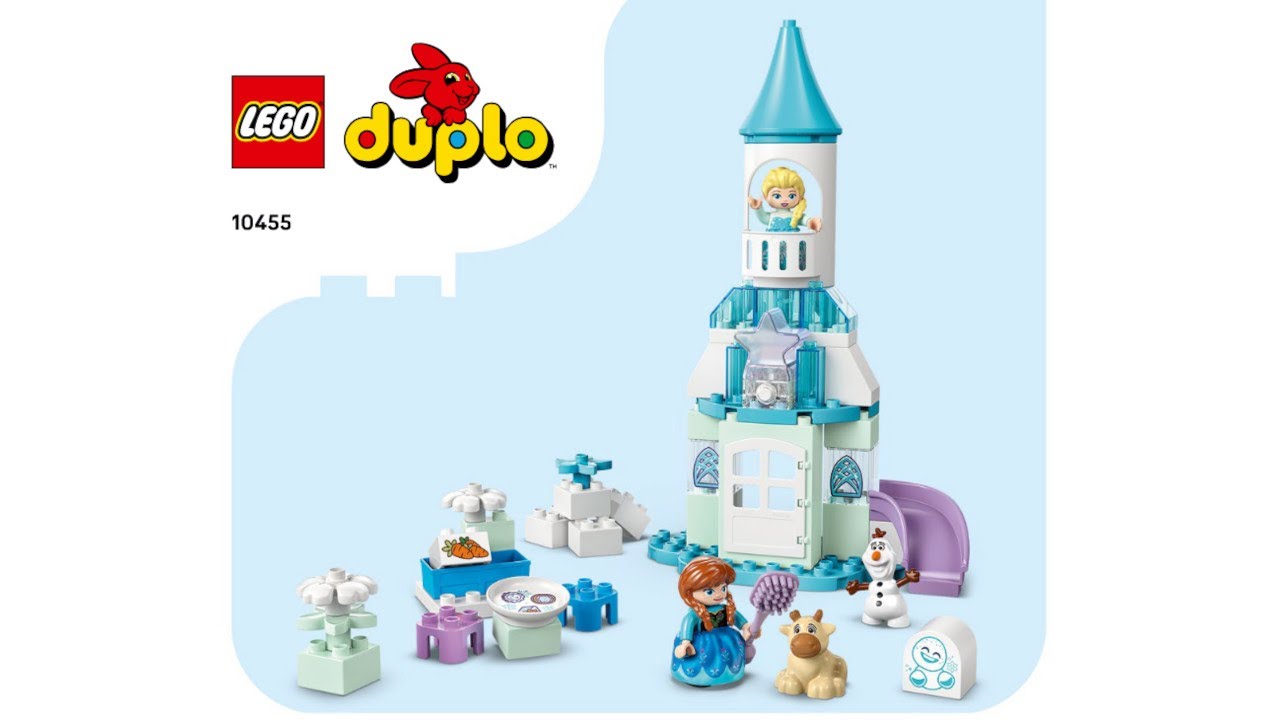 LEGO 10455 Instructions | Disney | Anna and Elsa's Frozen Castle Party | Frozen | Duplo