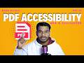 How to Check PDF Accessibility (ADA &amp; 508) | Adobe Acrobat + PAC Checker | PDF Accessibility Check