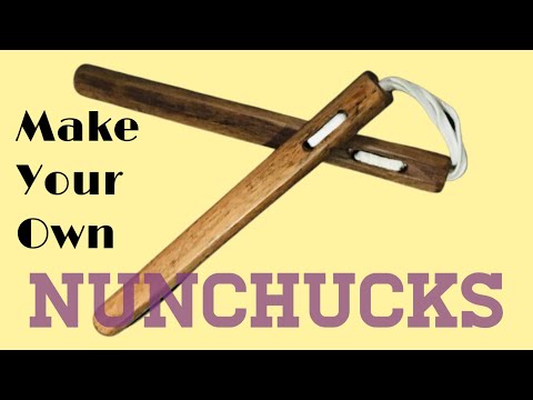 HOMEMADE : Traditional nunchucks [nunchaku]