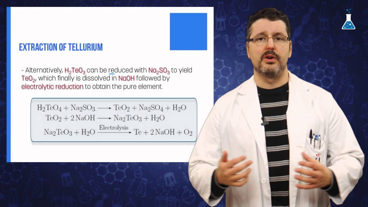 Obtaining and isolation of tellurium and polonium (URJCx)