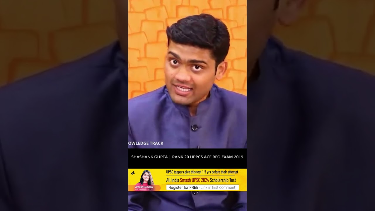 Rank 20 Shashank Gupta UPPCS Exam | You Have To Enjoy The Process