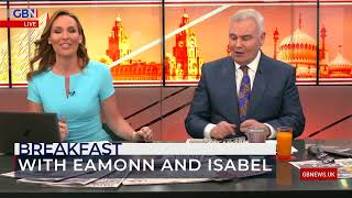 Eamonn Holmes makes his GB News debut