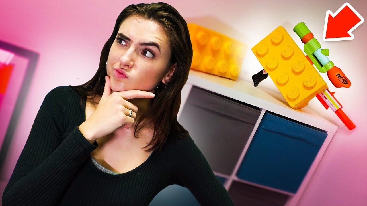 games people play Find the Hidden NERF Blaster Challenge!