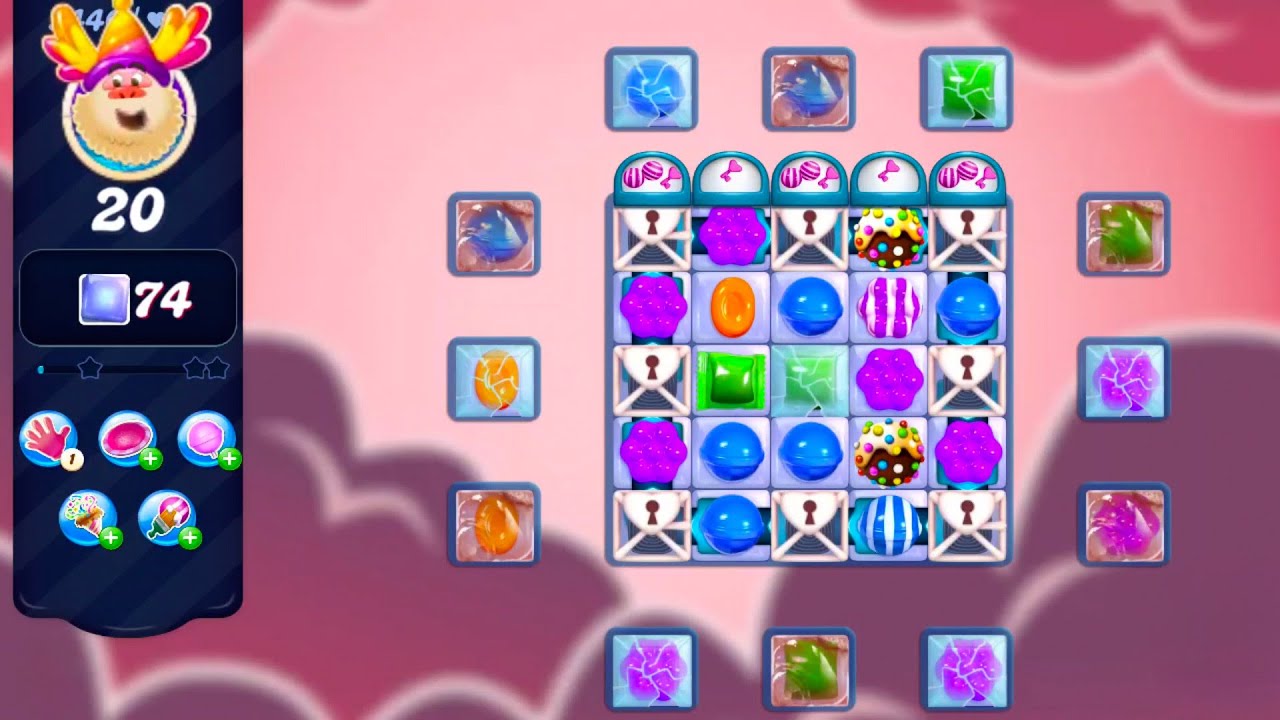 Candy Crush Saga Android Gameplay #150 Level 5448 - 5455 - YouTube
